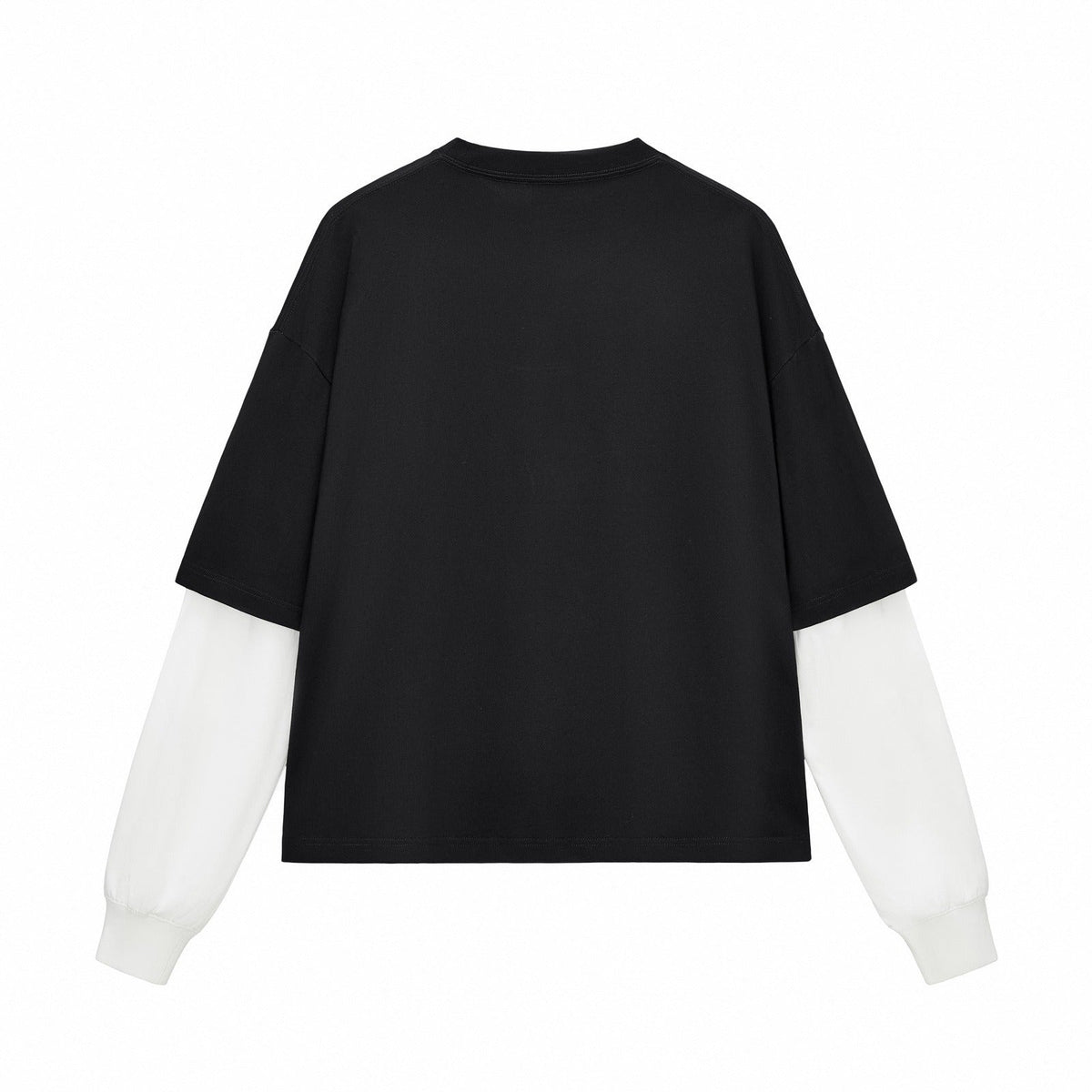 Layered Sleeve Boxy Long Sleeve Tee