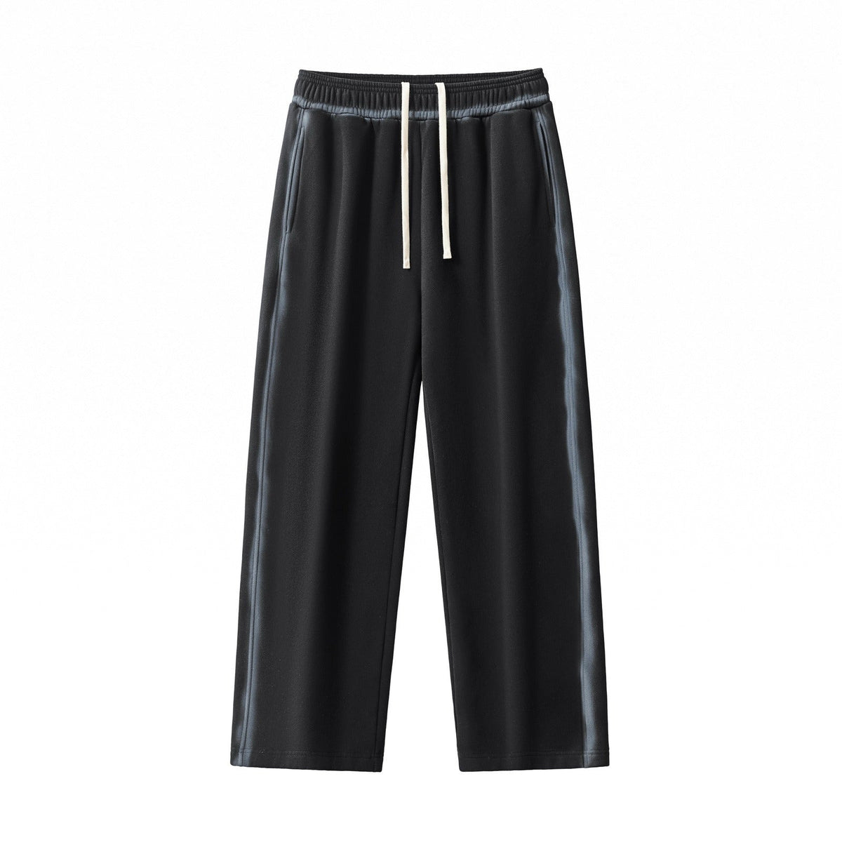Washed Fleece Straight Leg Sweatpants