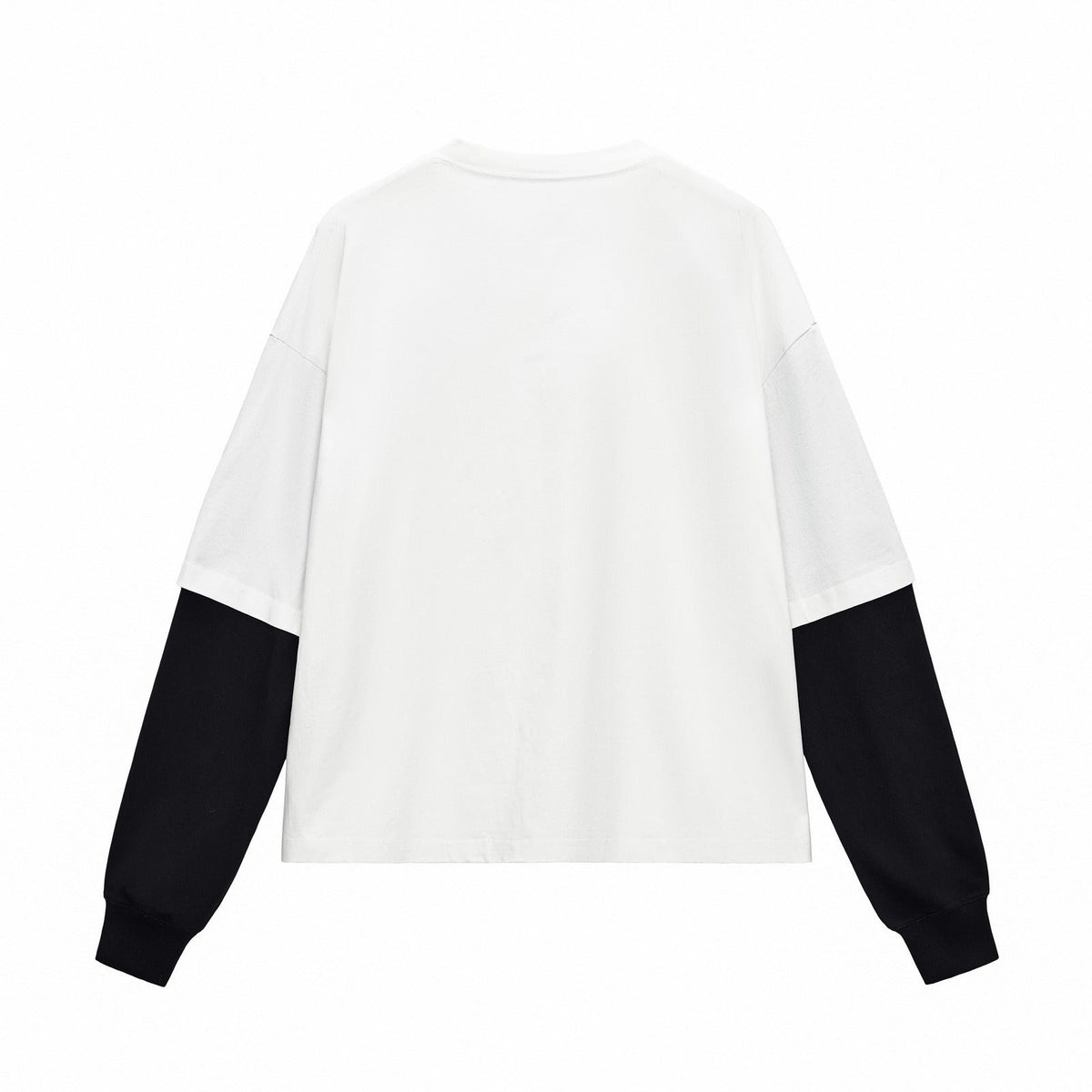 Layered Sleeve Boxy Long Sleeve Tee