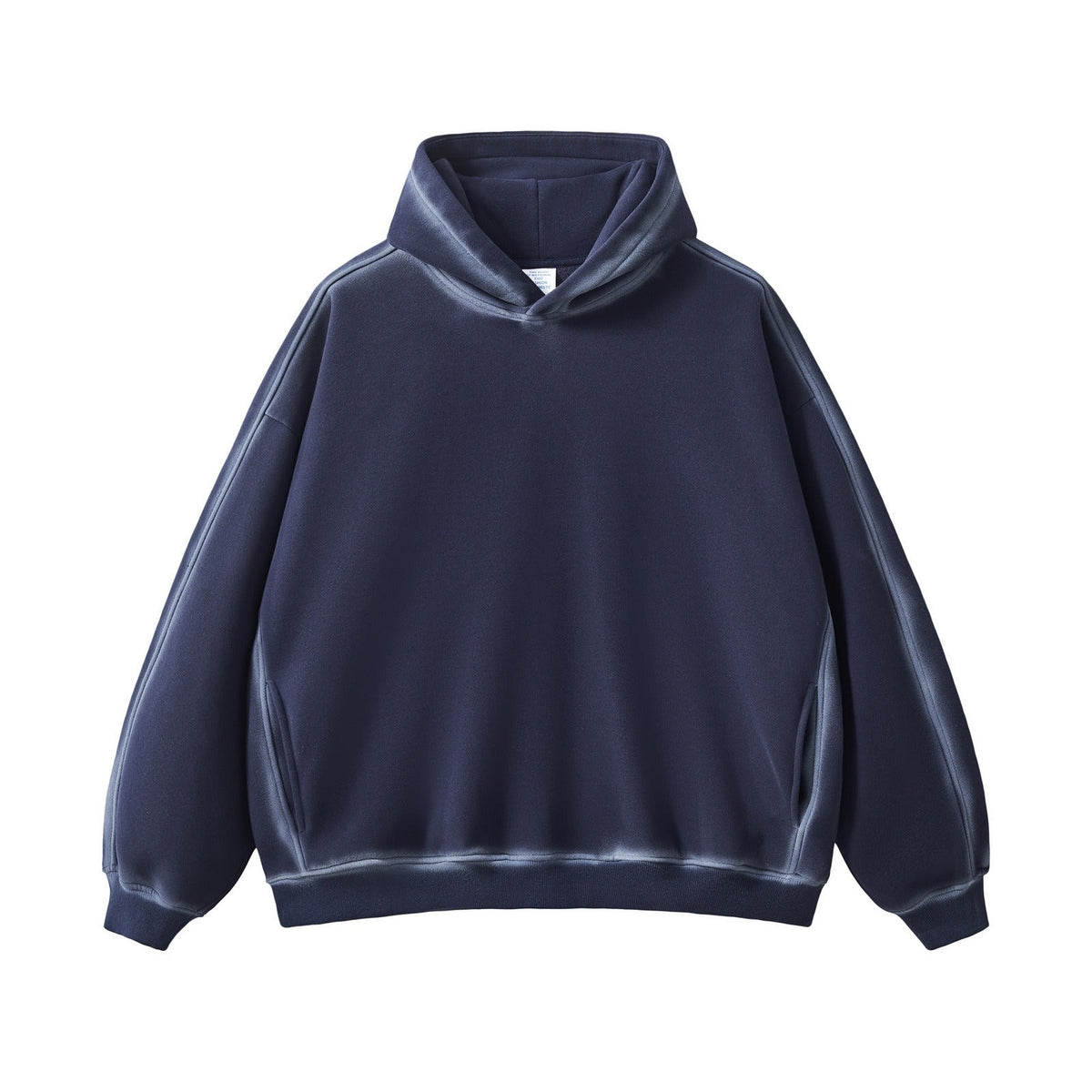 Washed Fleece Pullover Hoodie