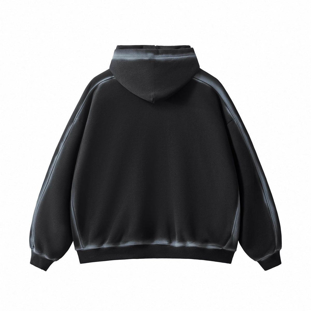 Washed Fleece Pullover Hoodie