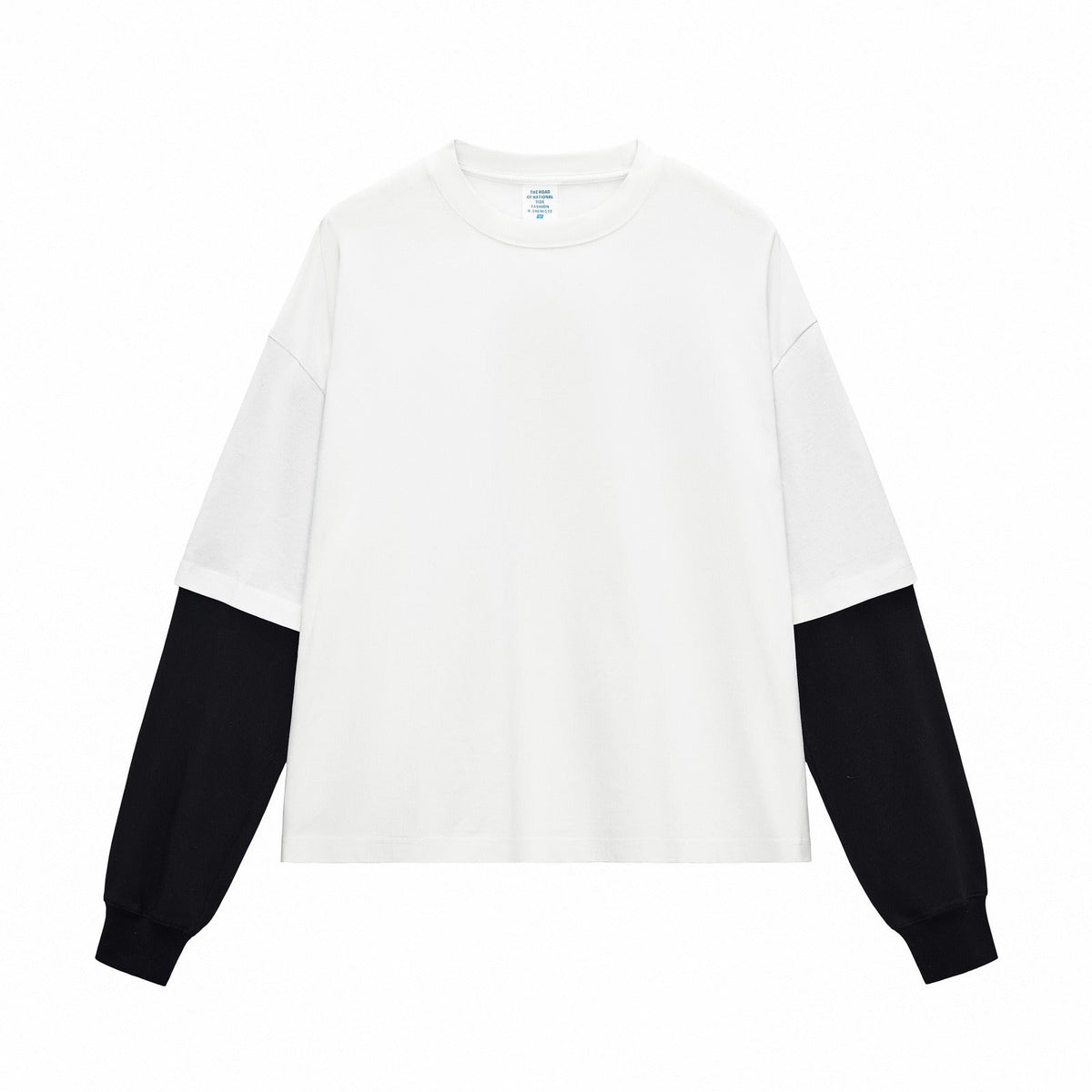 Layered Sleeve Boxy Long Sleeve Tee