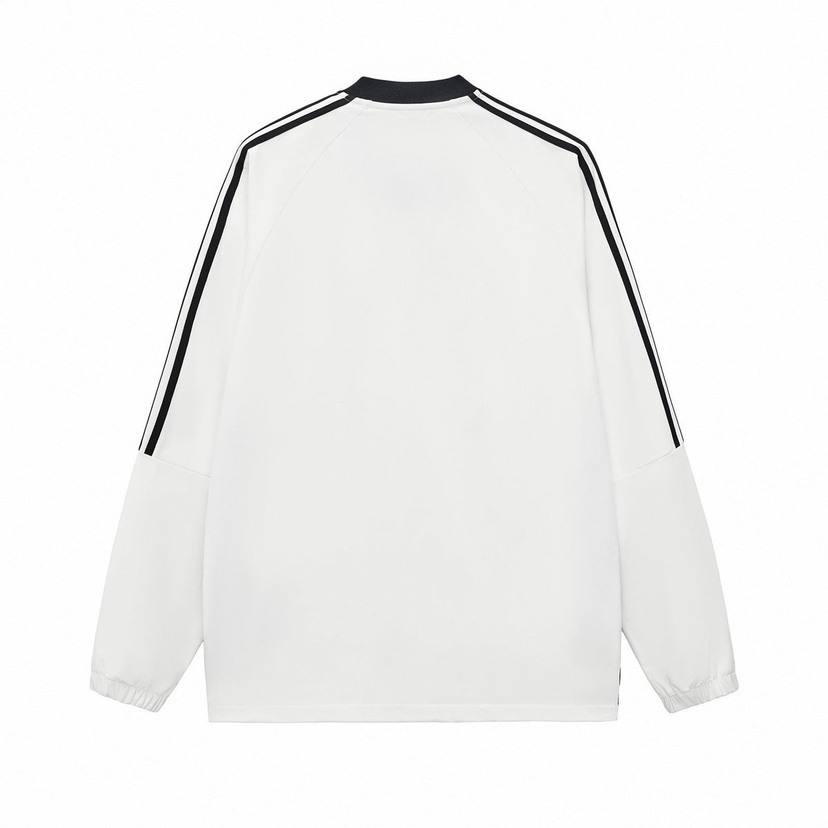 Varsity Panel V-Neck Long Sleeve Tee