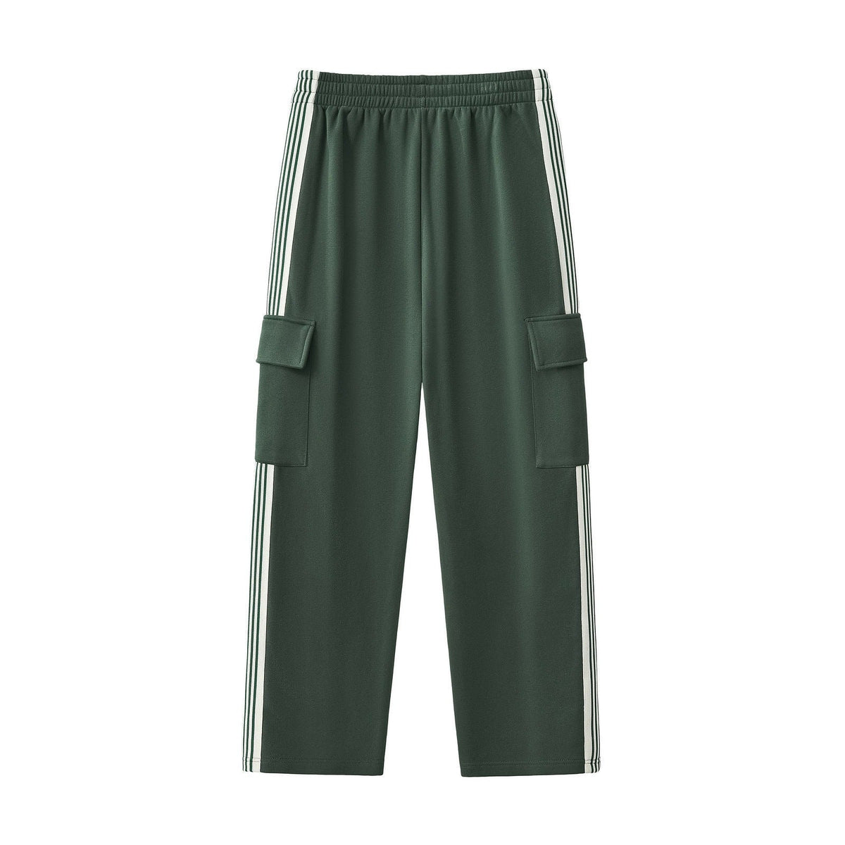 Side Stripe Cargo Sweatpants
