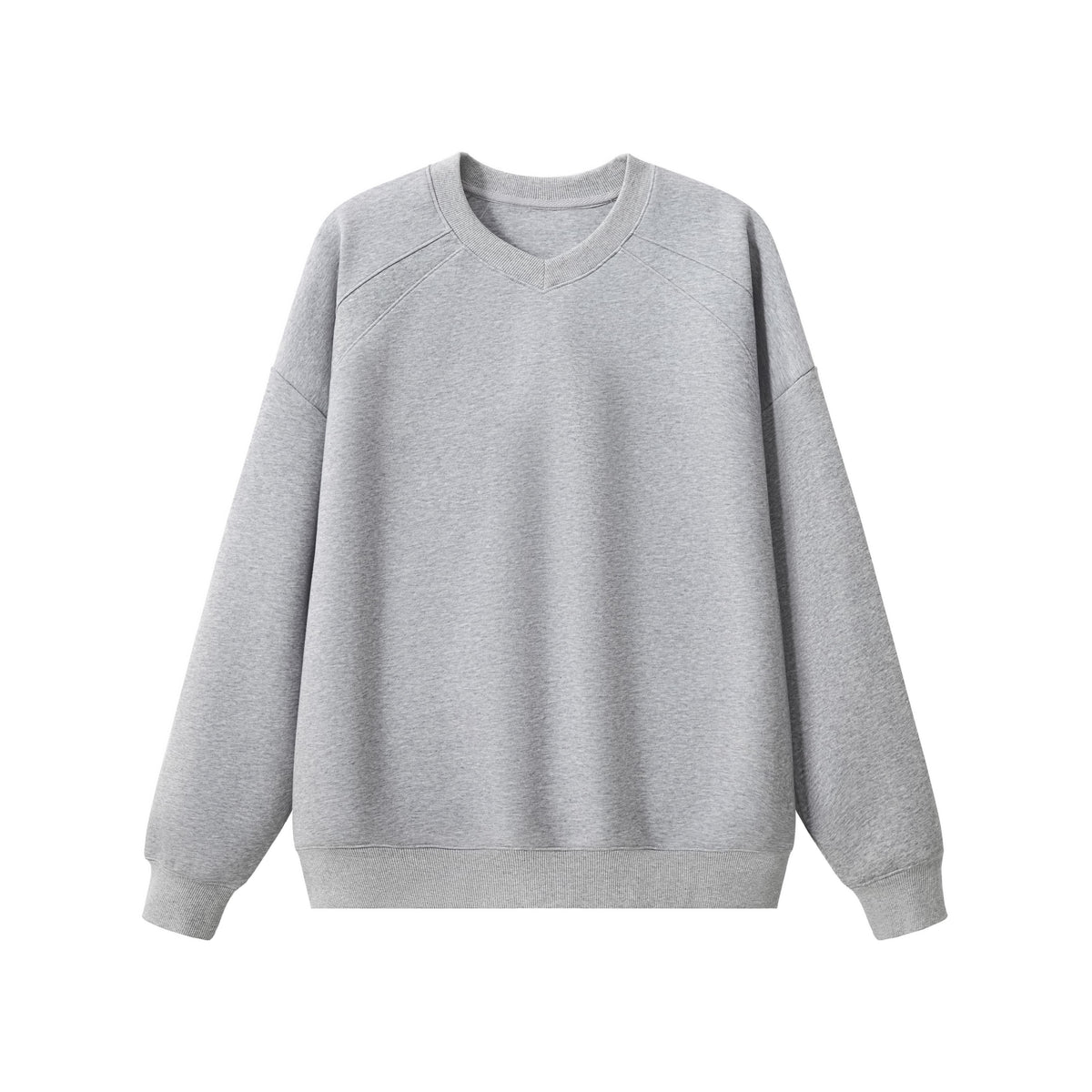 Relaxed Raglan Crewneck Sweatshirt
