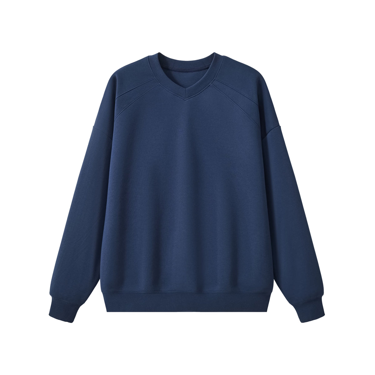 Relaxed Raglan Crewneck Sweatshirt