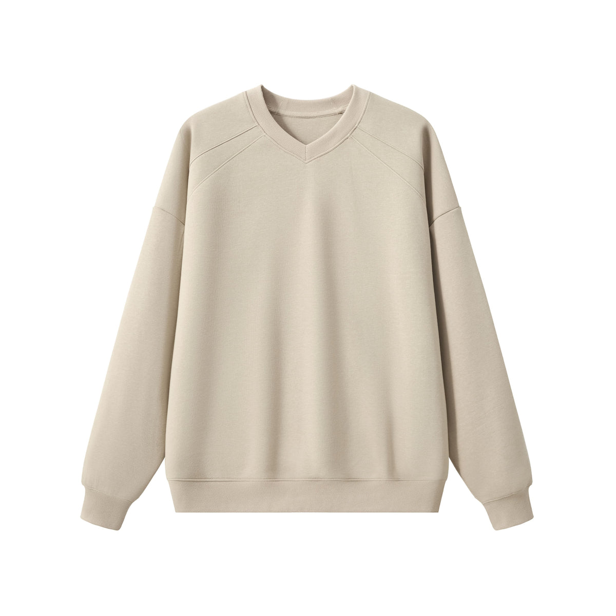Relaxed Raglan Crewneck Sweatshirt