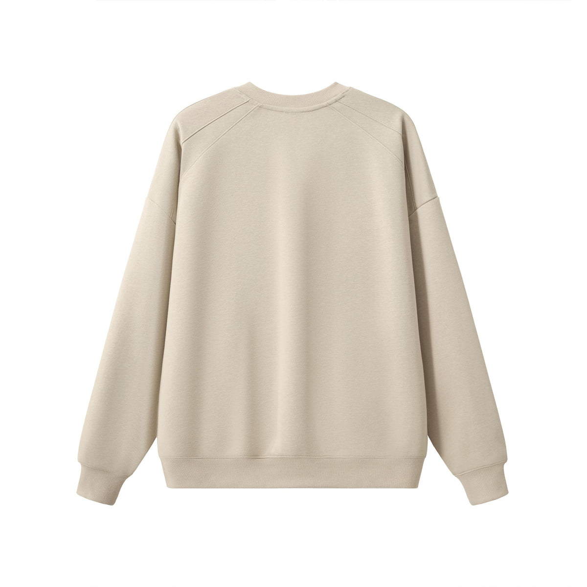 Relaxed Raglan Crewneck Sweatshirt