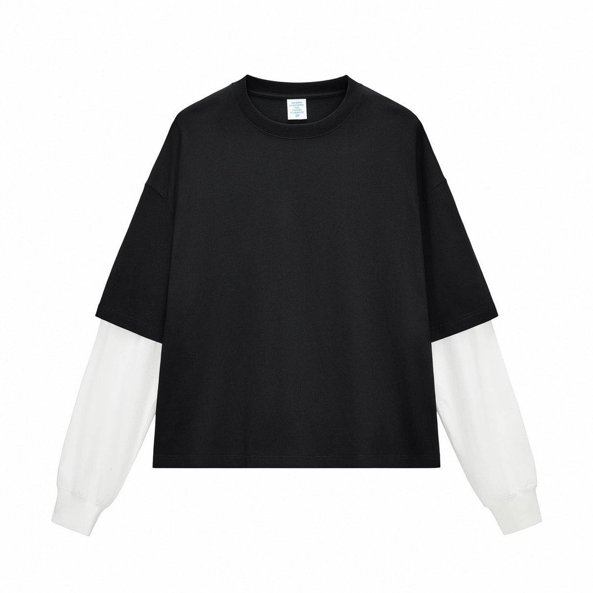 Layered Sleeve Boxy Long Sleeve Tee