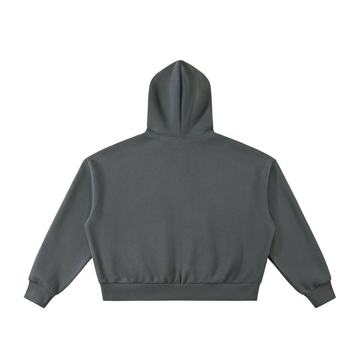 Boxy Full Zip Fleece Hoodie