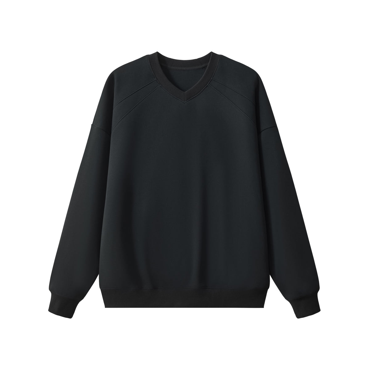 Relaxed Raglan Crewneck Sweatshirt